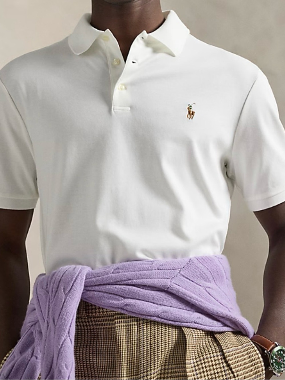 NWT Polo Ralph Lauren Classic Fit Soft Cotton Polo Shirt